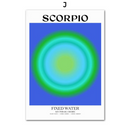 Poster Coleção Signos Aura