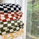 Cobertor Sherpa Checkerboard