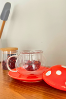 Caneca Infusora de Chá Cogumelo