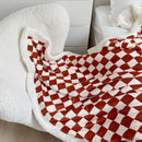 Cobertor Sherpa Checkerboard
