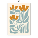 Poster Coleção Retro Flowers