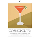 Poster Coleção Fancy Drinks