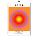 Poster Coleção Signos Aura