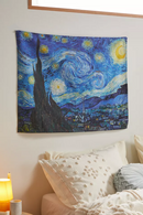 Bandeira de Parede Noite Estrelada