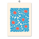 Poster Coleção Retro Flowers