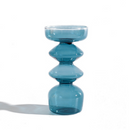 Castiçal e Vaso de Vidro Diamond
