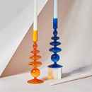 Castiçal de Vidro Lace