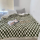Cobertor Sherpa Checkerboard