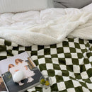 Cobertor Sherpa Checkerboard