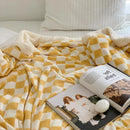 Cobertor Sherpa Checkerboard