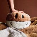 Almofada Bouclé Smiley Basketball