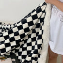 Cobertor Sherpa Checkerboard