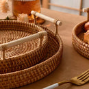Bandeja de Vime com Alças