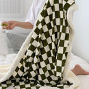 Cobertor Sherpa Checkerboard