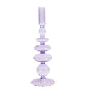 Castiçal de Vidro Lace