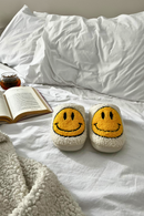 Pantufa de Pelúcia Smile Face