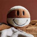 Almofada Bouclé Smiley Basketball