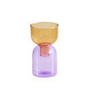 Castiçal e Vaso de Vidro Up Down