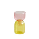 Castiçal e Vaso de Vidro Up Down
