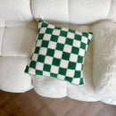 Capa de Almofada Bouclé Checkerboard