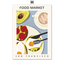 Poster Coleção Food Market