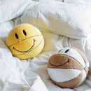 Almofada Bouclé Smiley Basketball