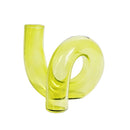 Castiçal e Vaso de Vidro Twist