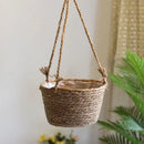 Cachepot Pendente Juta Natural