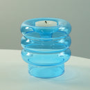 Castiçal e Vaso de Vidro Blob