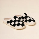 Pantufa de Pelúcia Checkerboard