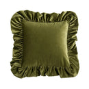 Capa de Almofada Babado Velvet