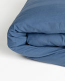 Jogo de Duvet Algodão Solid Washed 4 Peças - Navy